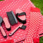 Harde Borstel Epplejeck EJValentine Rood