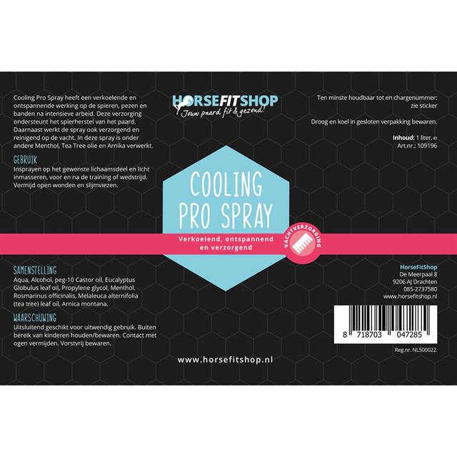 HFS Cooling Pro Spray Overige