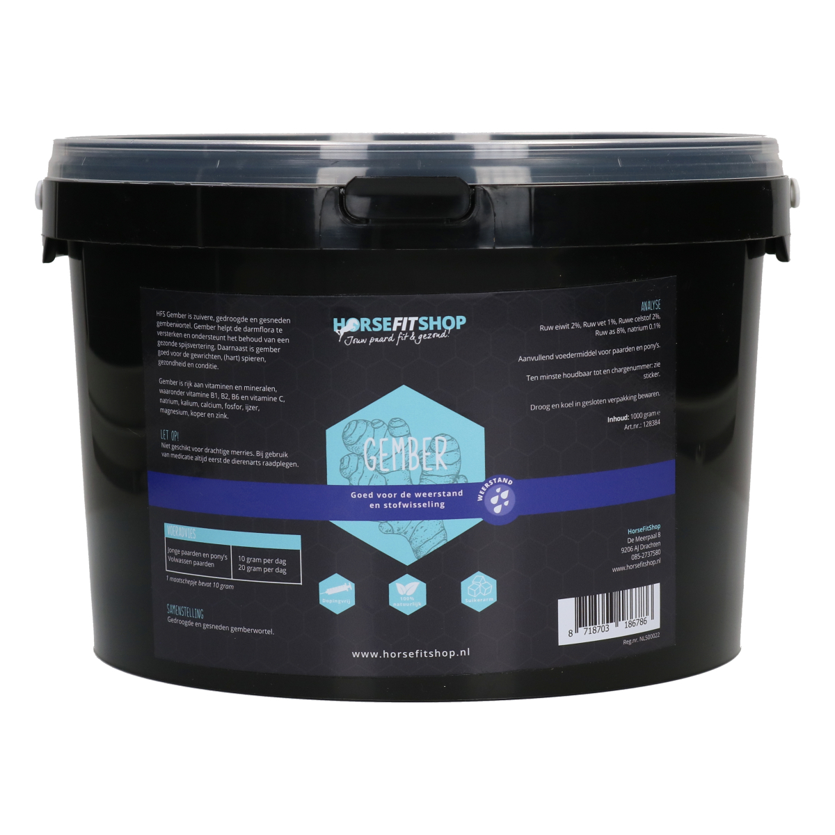 Hfs Gember Overige, 1 KILO