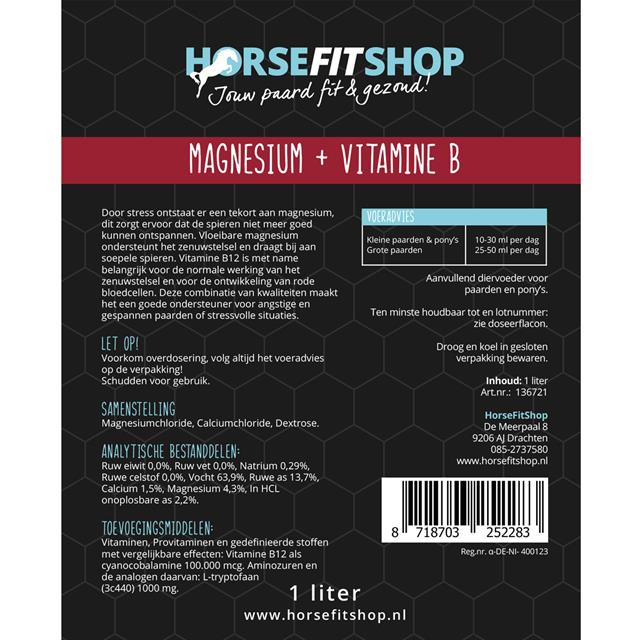 HFS Magnesium + Vitamine B Overige