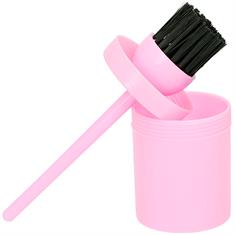 Hoef - Oliekwast Met Container Epplejeck Roze