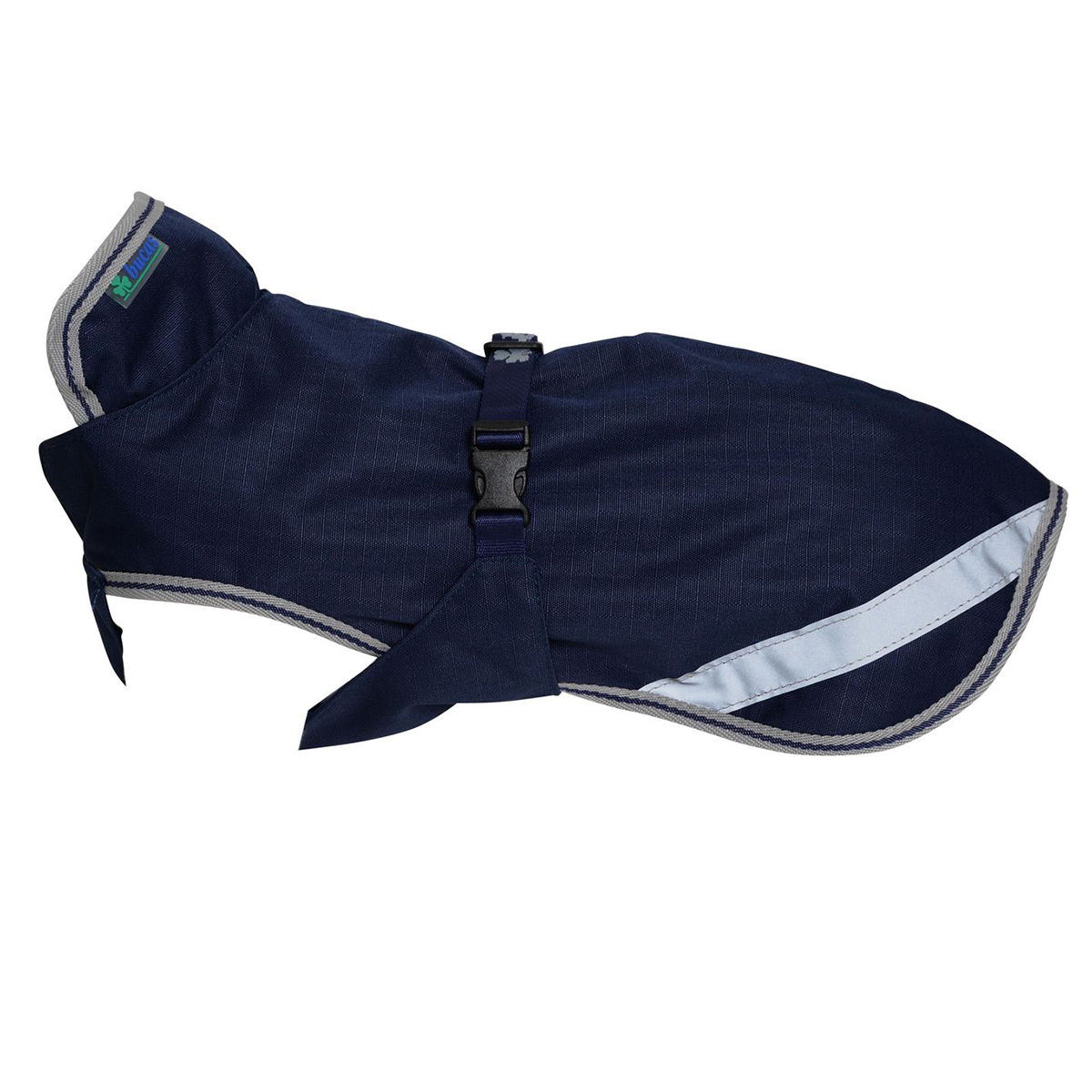 Hondendeken Bucas Freedom 50gr, 40 CMin donkerblauw/zilver