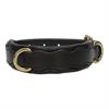 Hondenhalsband HORSEGEAR HGWave Leather Bruin