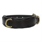 Hondenhalsband HORSEGEAR HGWave Leather Bruin