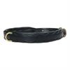 Hondenhalsband HORSEGEAR HGWave Leather Zwart