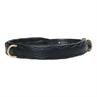 Hondenhalsband HORSEGEAR HGWave Leather Zwart