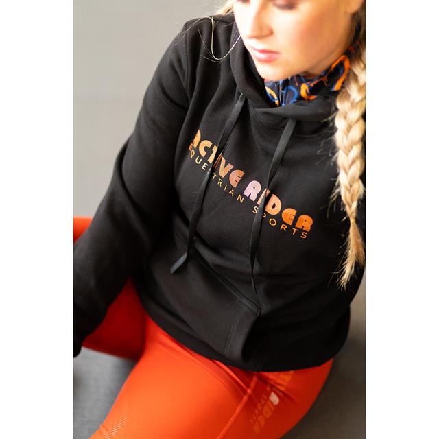 Hoodie Active Rider AR24201 Zwart