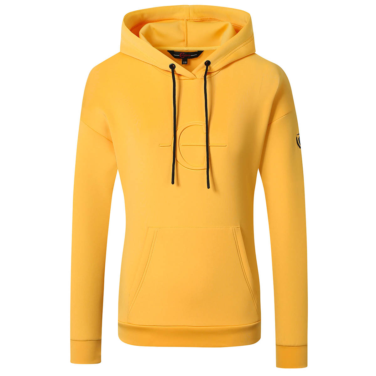 Hoodie Covalliero Geel, S in geel