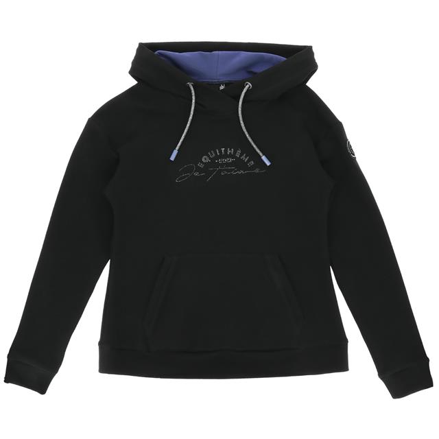 Hoodie Equithème Je t'aime Selena Zwart