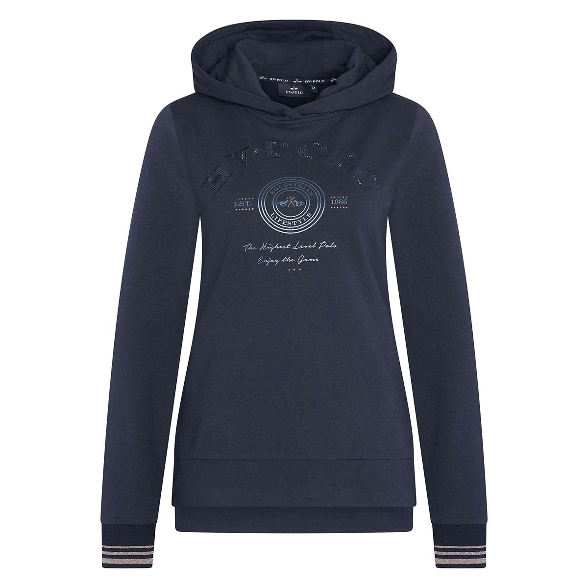 Hoodie Hv Polo Hvpgoldie, M in donkerblauw