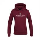 Hoodie Kingsland Classic Unisex Donkerrood
