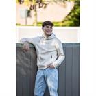 Hoodie La Valencio LVUsean Men Beige