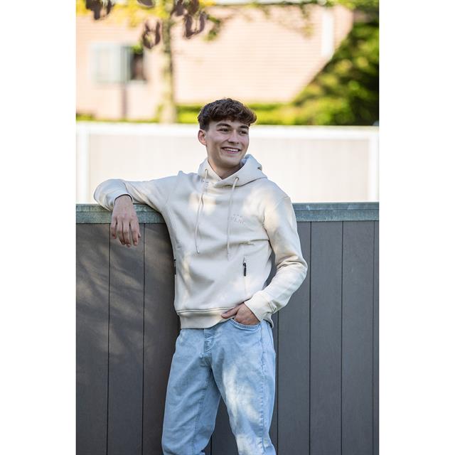 Hoodie La Valencio LVUsean Men Beige