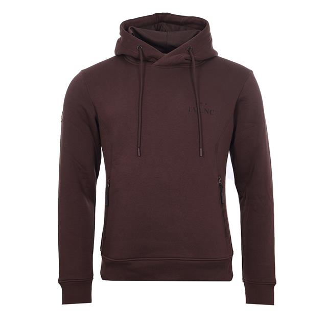 Hoodie La Valencio LVUsean Men Donkerbruin