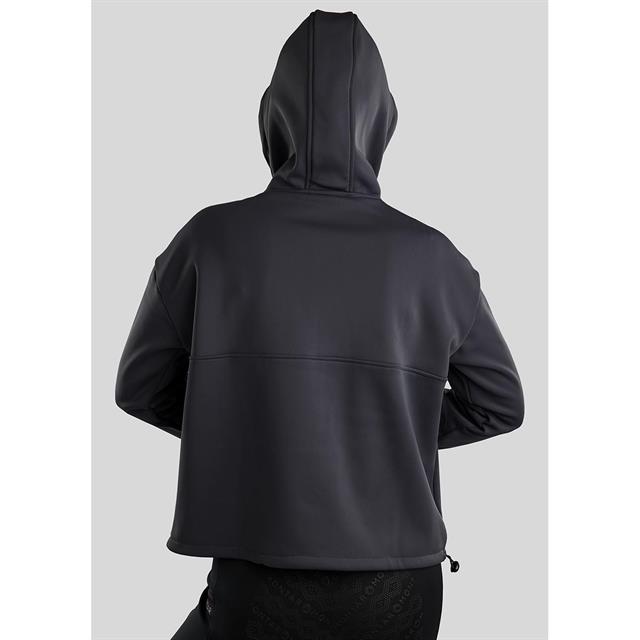 Hoodie Montar Quater Zip Anorak Grijs