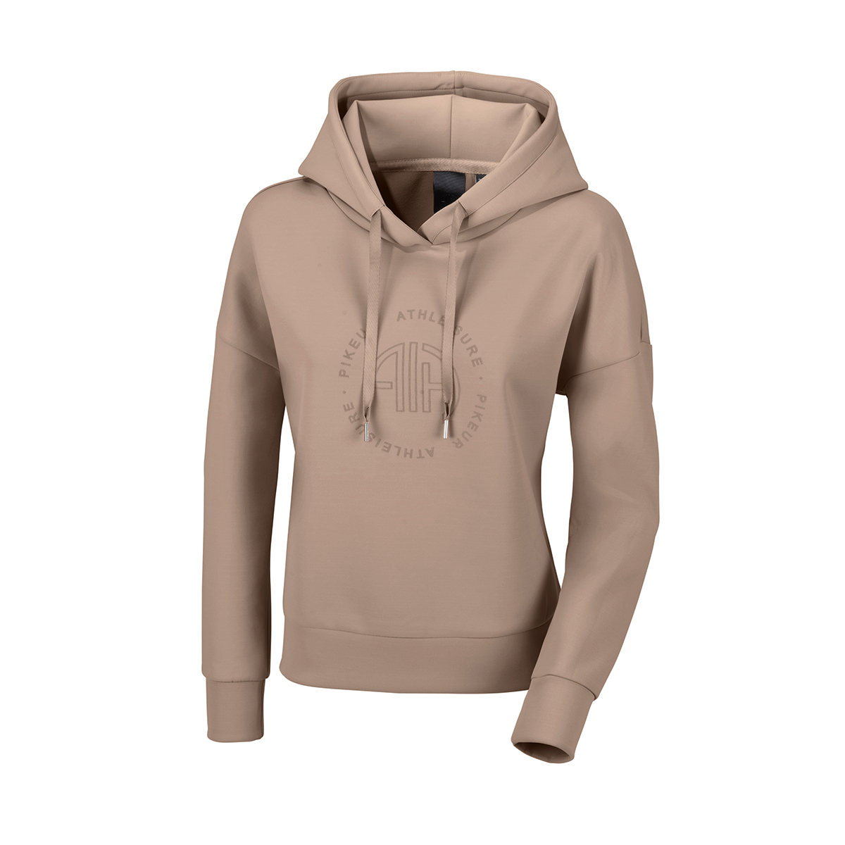 Hoodie Pikeur Athleisure Kids Desert Sand Lichtbruin, 140 in lichtbruin