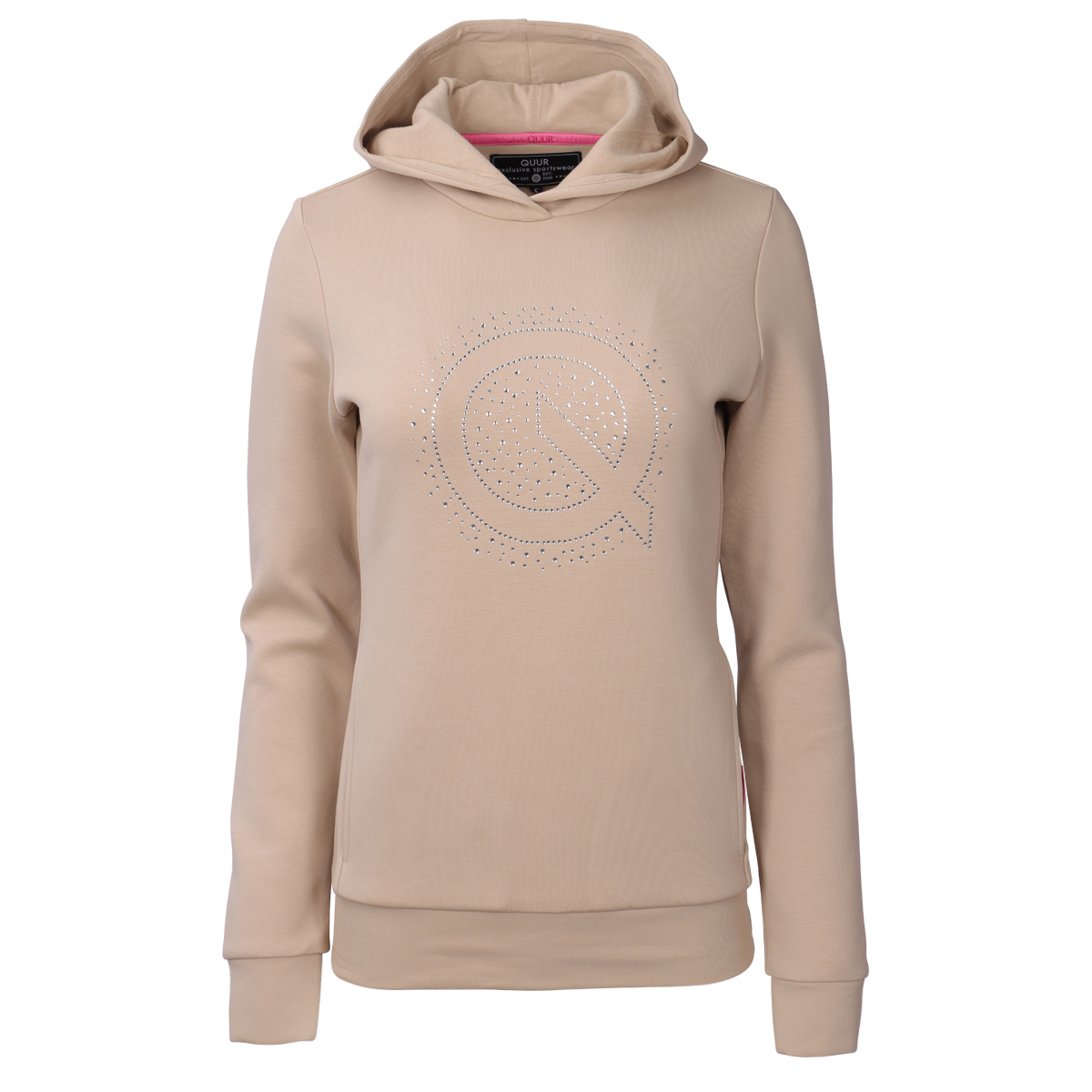 Hoodie Quur Qhester Lichtbruin, XL in lichtbruin