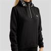 Hoodie Rebel By Montar Quarter Zip Zwart