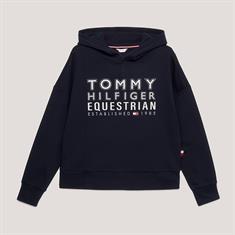 Hoodie Tommy Hilfiger Paris Oversized Donkerblauw
