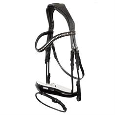 Hoofdstel Anky Comfort Fit Double Anatomical Zwart-wit