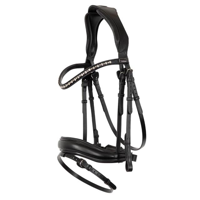 Hoofdstel ANKY Comfort Fit Pullback Noseband Zwart