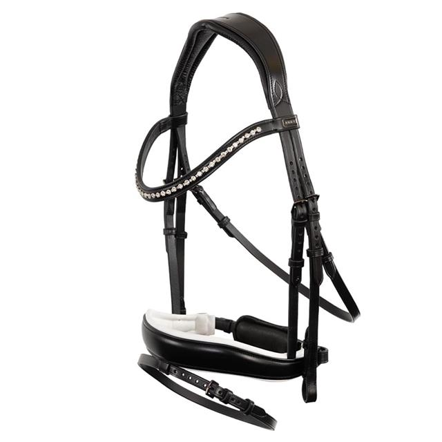Hoofdstel ANKY Pullback Zwart-wit