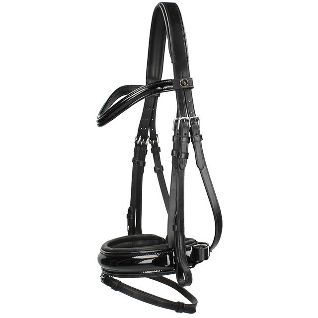 Hoofdstel BR Kingson Zwart-zwart