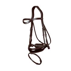 Hoofdstel Dressage Collection by Dy'on Patent Large Crank Noseband Bruin