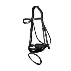 Hoofdstel Dressage Collection by Dy'on Patent Large Crank Noseband Zwart
