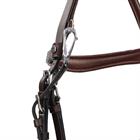 Hoofdstel Dy'on Working Collection Flash Noseband With Snap Hooks Bruin