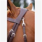Hoofdstel Dy'on Working Collection Flash Noseband With Snap Hooks Bruin