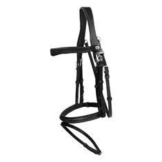 Hoofdstel Dy'on Working Collection Flash Noseband With Snap Hooks Zwart