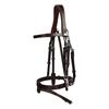 Hoofdstel Dy'on Working Collection Flat Leather With Snap Hooks Bruin
