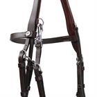 Hoofdstel Dy'on Working Collection Flat Leather With Snap Hooks Bruin