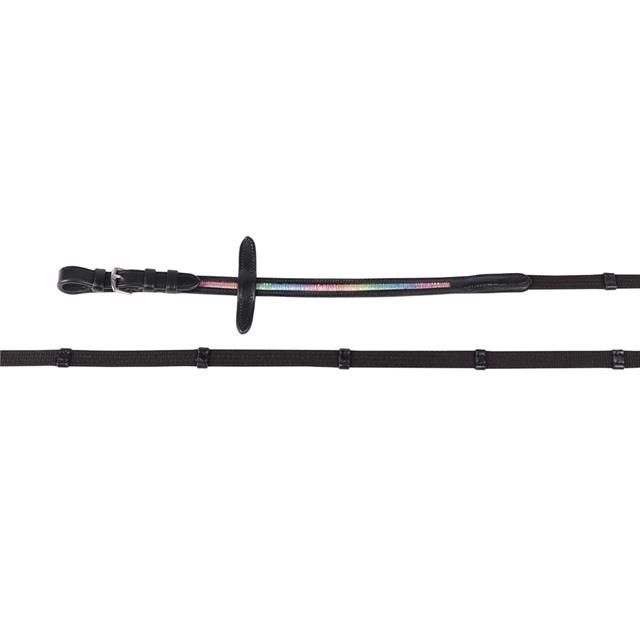 Hoofdstel Harry's Horse Diva Rainbow Zwart