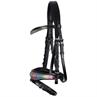 Hoofdstel Harry's Horse Diva Rainbow Zwart