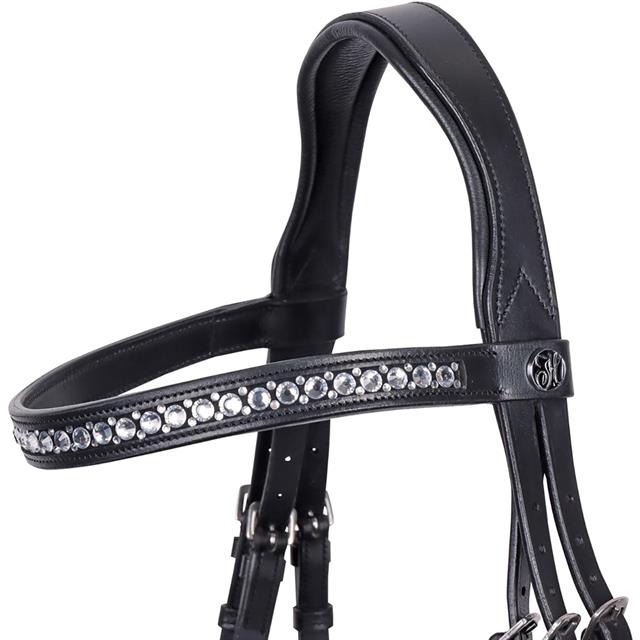 Hoofdstel Harry's Horse Drops Zwart