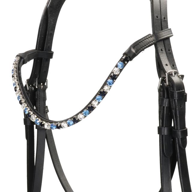 Hoofdstel HB Showtime Evalira Zwart-blauw