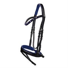 Hoofdstel HORKA Flamingo Zwart-blauw