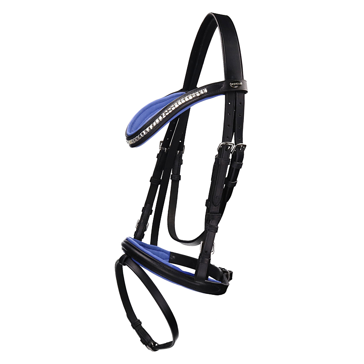 Hoofdstel Horka Jolly Black-blue, MINI SHETLANDER in black/blue