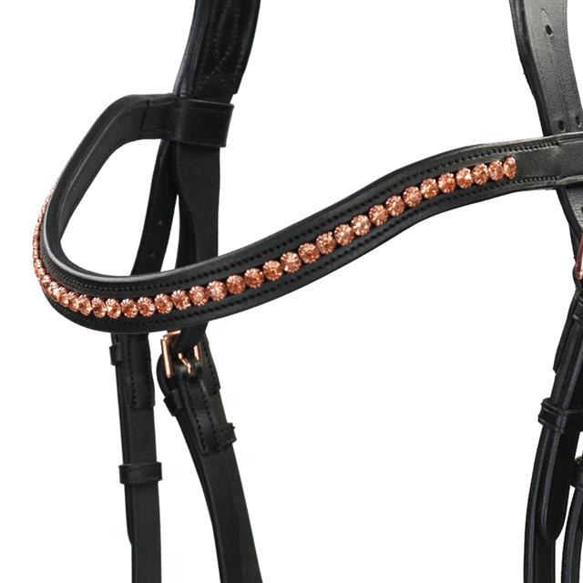 Hoofdstel HORSEGEAR HGBlush Zwart