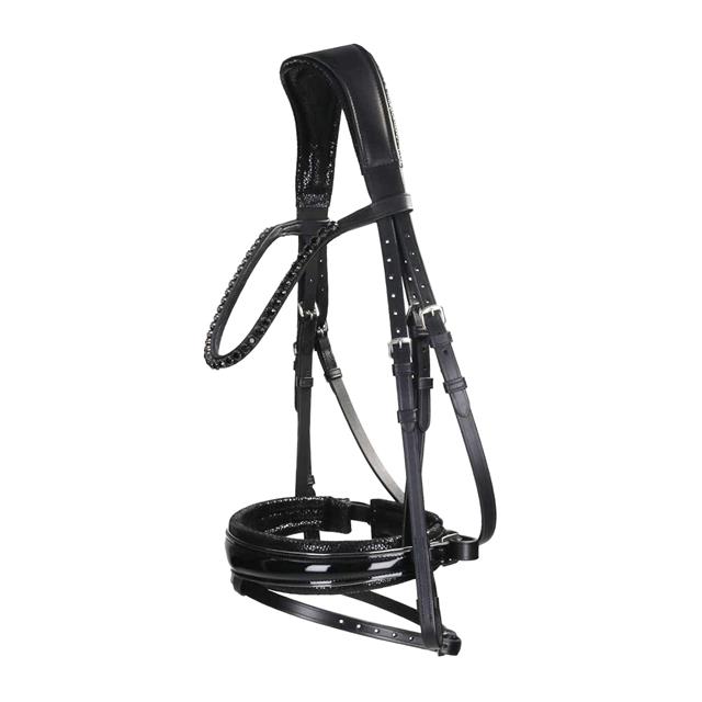 Hoofdstel HORSEGEAR HGLe Noir Zwart