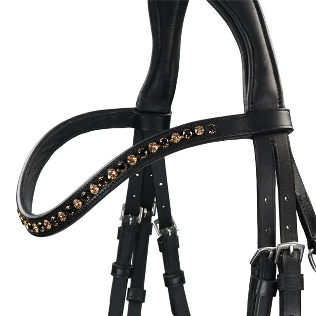 Hoofdstel HORSEGEAR HGLembut Soft Zwart