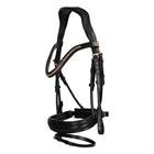 Hoofdstel HORSEGEAR HGSnake Zwart