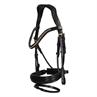 Hoofdstel HORSEGEAR HGSnake Zwart