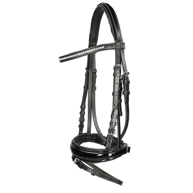 Hoofdstel Horsegear Lissabon Zwart-zwart