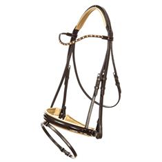 Hoofdstel Imperial Riding IRHDi Layla Bruin-goud