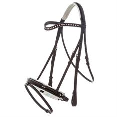 Hoofdstel Imperial Riding IRHDi Layla Zwart-zilver