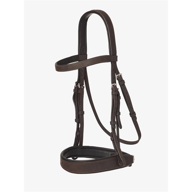 Hoofdstel LeMieux Flat Hunter Bruin