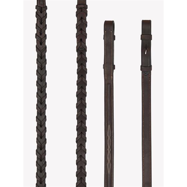 Hoofdstel LeMieux Flat Hunter Bruin